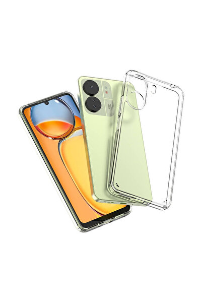 bewn غطاء هاتف شفاف متوافق مع شاومي ريدمي 13C