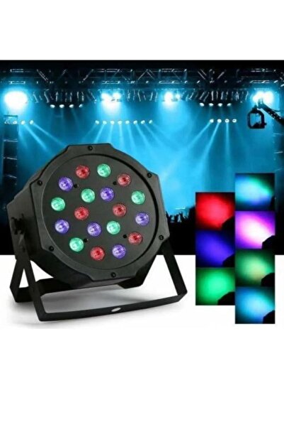 Genel Markalar 18x3w Rgb Led Par Sese Duyarlı Boyama Işık Sahne Sistemleri