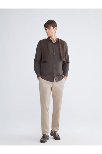 LC Waikiki Uske gabardin muške chino pantalone