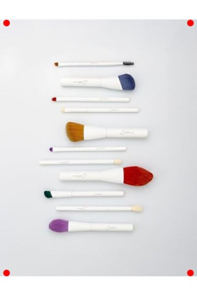 markentegra مجموعة فرش مكياج نباتية (11 قطعة)