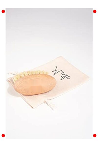 markentegra فرشاة طبيعية ونباتية 100% للعناية بالأظافر