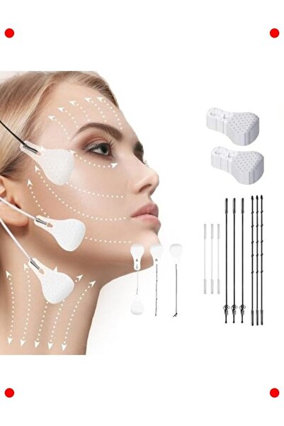 markentegra مجموعة شريط شد الوجه - مضاد للتجاعيد 40 قطعة