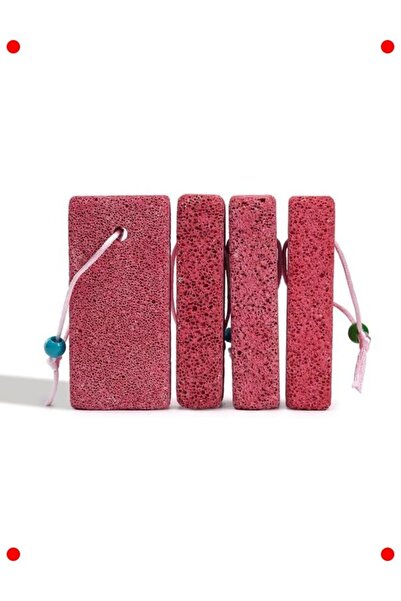 markentegra مجموعة من 4 أحجار بونزا طبيعية للعناية بالقدمين والبشرة