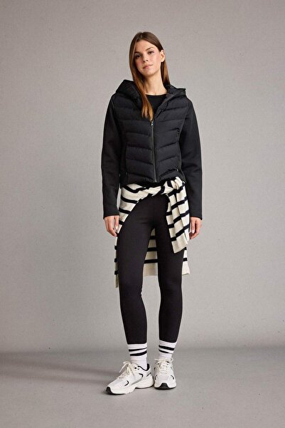 DeFacto Αντιανεμικό παλτό με φερμουάρ με κουκούλα G8257AX25WN