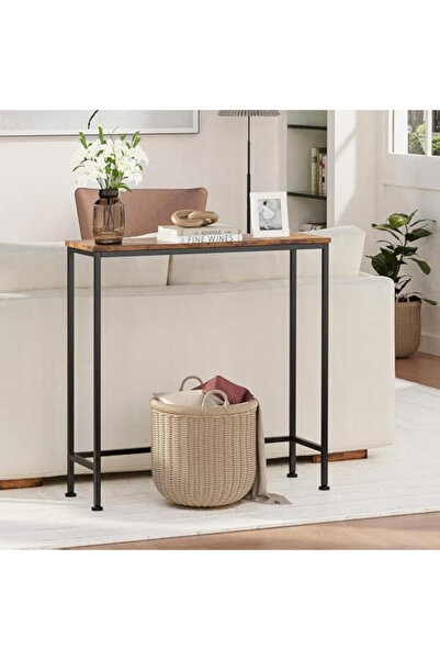 Topone1Topone1 Console Table, Small Entryway Table, Thin Sofa Side Display Table, for Hallway, Living Room, Foyer