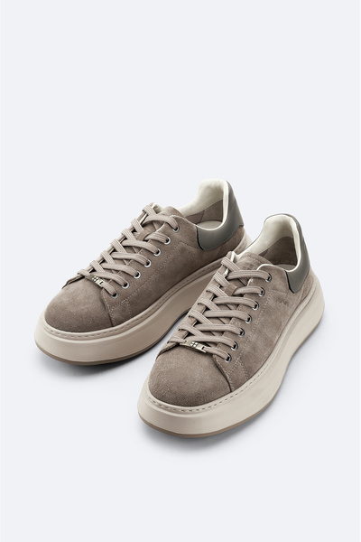 Avva Men's Mink 100% Leather Flexible Sole Lightweight Casual Shoes A52Y8022