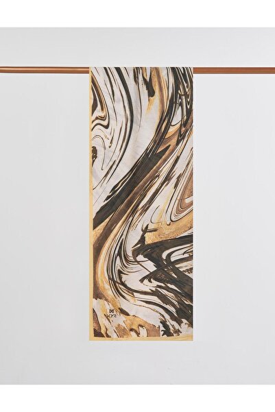 Kayra Brush Pattern Shawl Mink