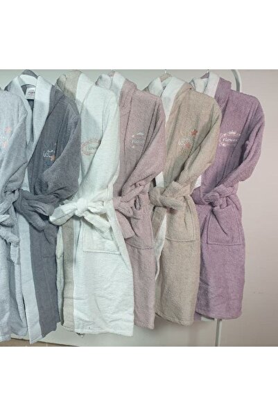 Reiashn روب حمام أطفال تركي قطن 100% مقاس 9/10 ألوان متعددة