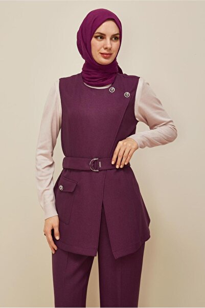 Alvina Belted Suit with Pants 46185