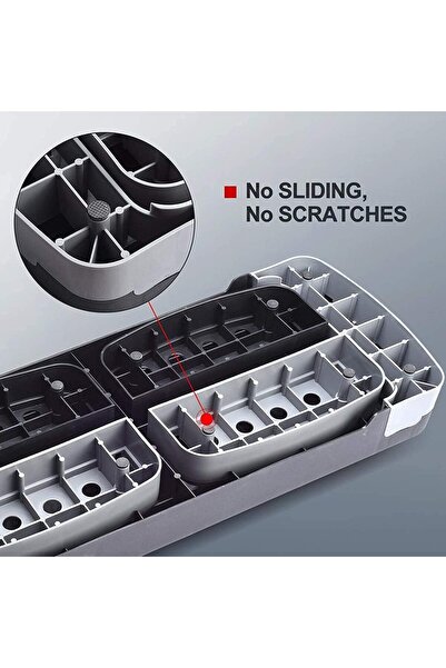 Prime Tag Adjustable Aerobic Stepper - Non-Slip Cardio Yoga Stepper