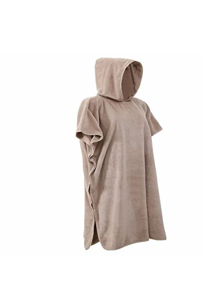 Reiashn Jumana bathrobe with buttons, size M, beige color