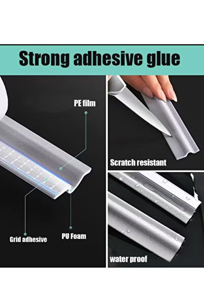 Generic Self-adhesive window seal strip, soundproof, windproof, and insect-proof door seal strip,Brown