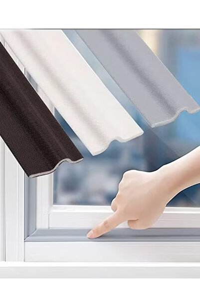 Generic Self-adhesive window seal strip, soundproof, windproof, and insect-proof door seal strip,Brown