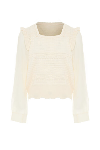 NAEMI Uzun-Kollu-Gömlek