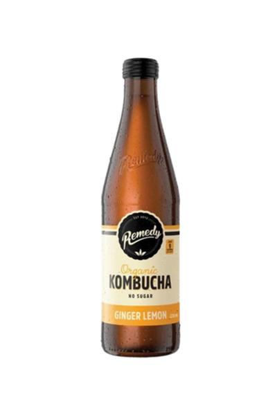 YABANEEZ ORGANIC GINGER LEMON KOMBUCHA "REMEDY" (PACK)