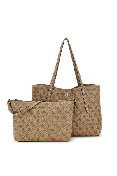 Guess Brenton Latte Logo Tragetasche HWLG96-48230-LTL