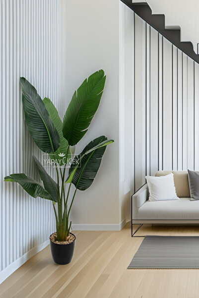 Yapay Çiçek Deposu Yapay Starliçe Ağacı 7 Yapraklı 140 cm