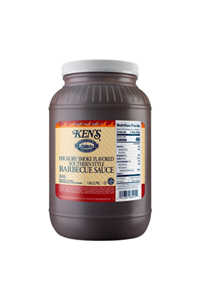 YABANEEZ HICKORY BBQ SAUCE "KEN'S" (CARTOON OF 4 PACKS)