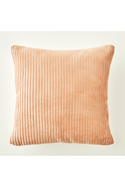 Bella Maison Luca Corded Fabric Velvet Decorative Pillow Case Salmon (43X43 cm)