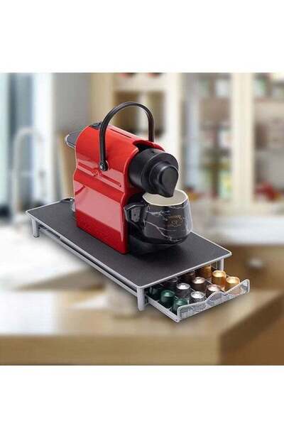 Generic Desktop Coffee Capsule Storage Rack, Large Capacity, Can Accommodate Up To 40