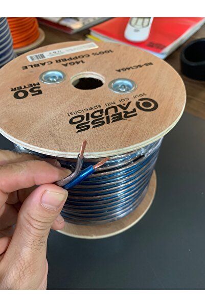 Reis Audio Deniz Sound Garage %100 Bakır 14 ga Hoparlör ve Subwoofer Kablosu ...