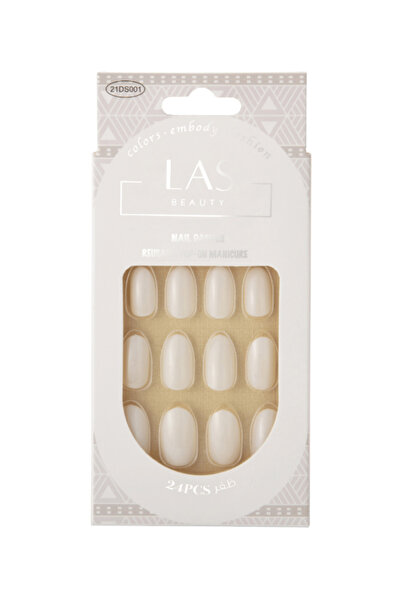 LAS BEAUTY اظافر تركيبة لاصقة رقم 01 من لاس بيوتي