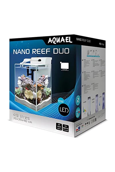 Aquael Set Nano Reef Duo 35 Akvaryum Beyaz