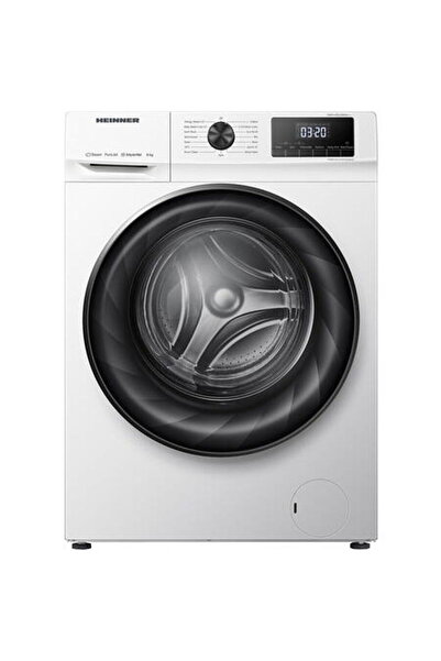Heinner Mașină de spălat HWM-H8014INVA++, 8 kg, 1400 rpm, Clasa A, Motor inverter, Alb