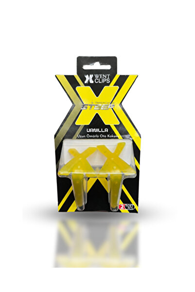 STEEP Ultimate X Araç İçi Koku Klipsli Vanılla