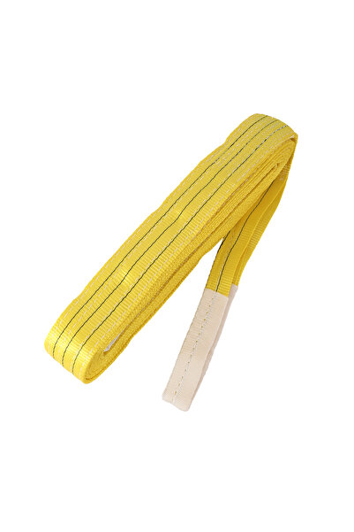 Lawazim Lifting Rope 3Ton 8m Yellow - Heavy Duty Rope for Lifting and Towing