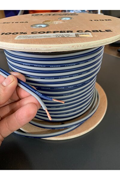 Reis Audio Deniz Sound Garage %100 Bakır 16 ga Hoparlör ve Subwoofer Kablosu RS-SC16GA BAKIR (5 Metre)