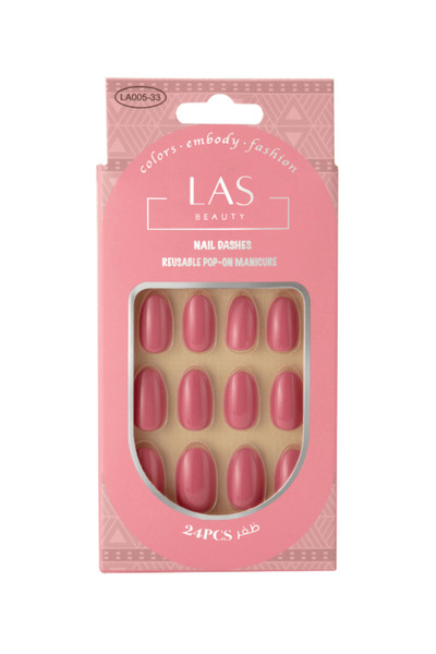 LAS BEAUTY اظافر تركيبة لاصقة رقم 33من لاس بيوتي
