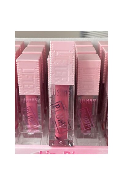 Ushas Lip Maximizer Plump Lip Gloss, plumping effect, nude, 01