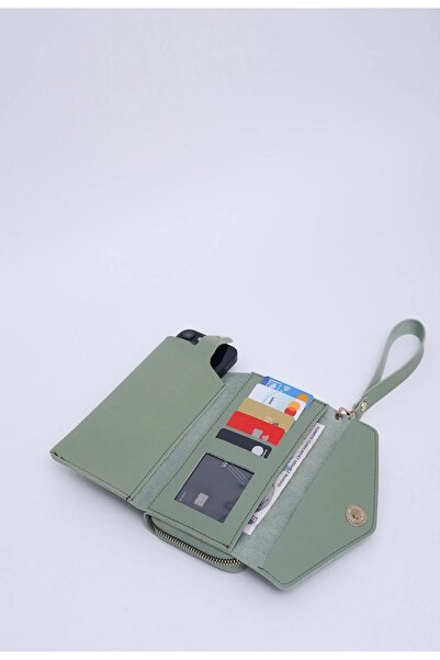 Özay butik Model Women's Wallet with Phone and Coin Compartment