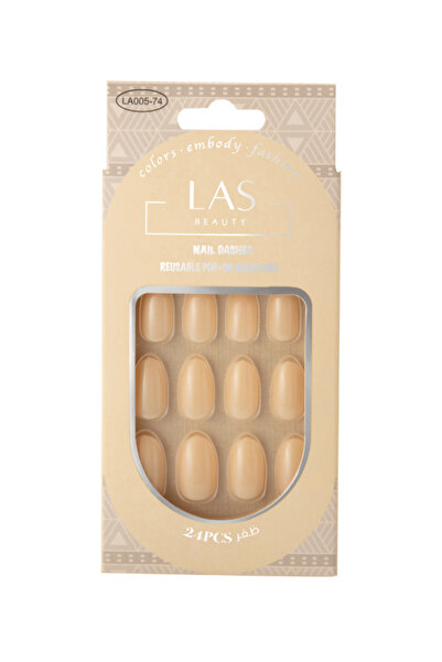 LAS BEAUTY Las Beauty Adhesive Formula Nails No. 74