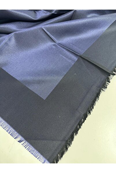 ARMANDA Cotton Silk Scarf - 3020 Navy Blue