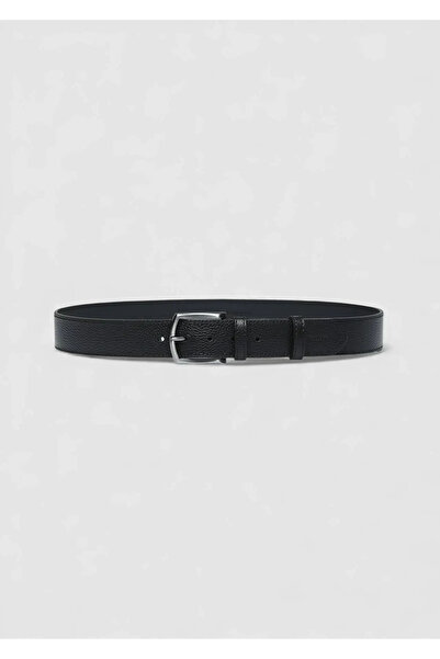 Ramsey Black Calfskin Belt