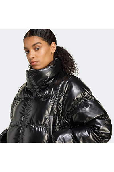 adidas Essential Glossy Puff Women's Black Jacket