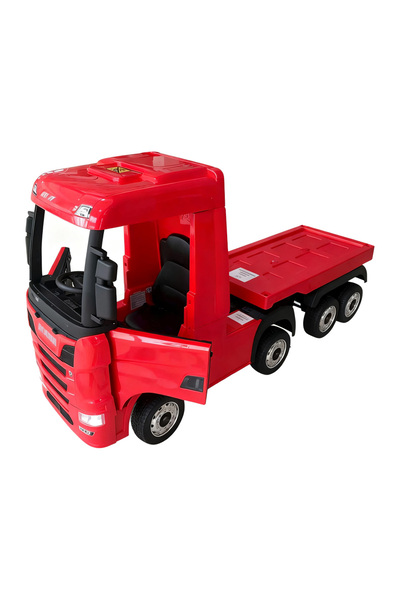 kidoo Officially licensed electric truck with trailer for children, KIDOO, 12V, 2 35W motors, 2.4G