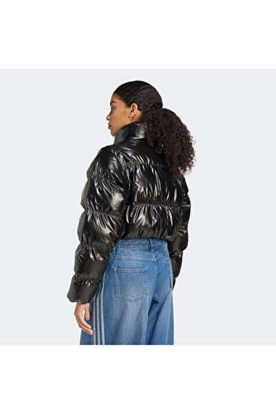 adidas Essential Glossy Puff Women's Black Jacket