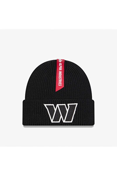 NEW ERA Alpha Industries X Wascom Short Cuff Unisex Black Beanie