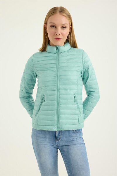 HomeStore Puffer Mock Neck Mont