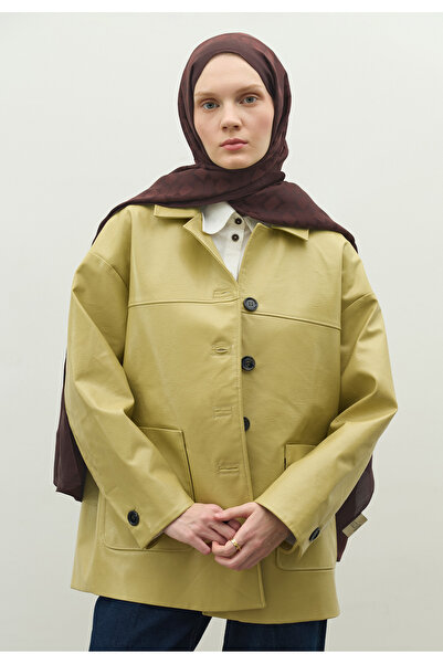 Fresh Oslo Cotton Flower Jacquard Shawl Red Brown