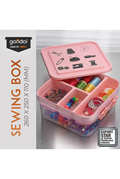 Gondol Sewing Box - Sewing Gear Plastic Storage