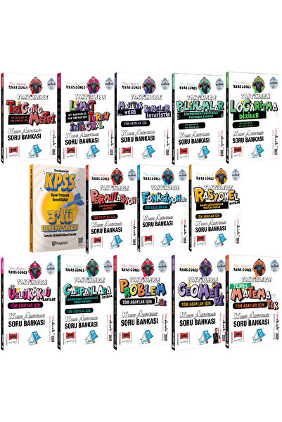 Yargı Yayınları İlyas Güneş Taktiklerle Matematik Serisi-Konu Anlatımlı Soru ...