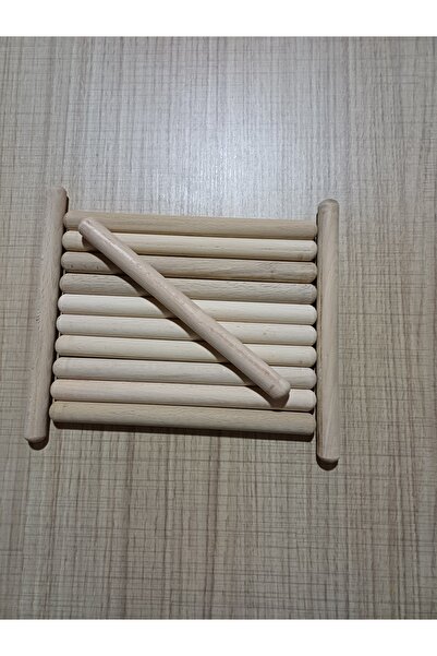 neşeli ahşap Rhythm Stick 40 Pairs (80 Pieces)