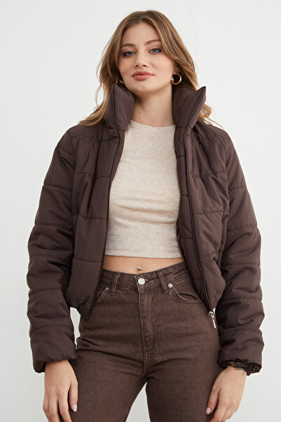 Fulla Moda Μπουφάν με ελαστική μέση