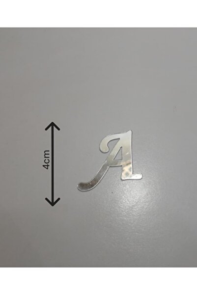 PAŞAOĞLU PLEKSİ 4cm yapışkanlı Pleksi Harf, Doğum günü, Kapı Süsü, Dekor pano...