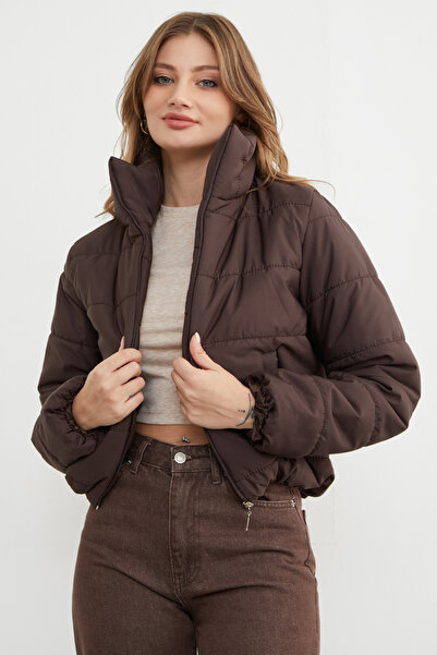 Fulla Moda Μπουφάν με ελαστική μέση