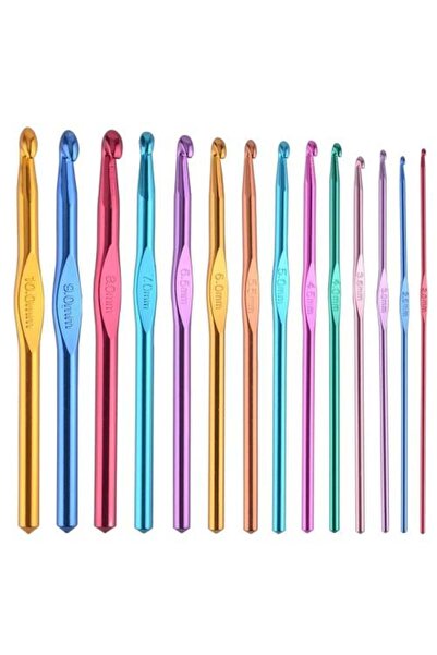 NEEDLE خطاف كروشيه من الألومنيوم، مقاس 3 مم، قطعة واحدة